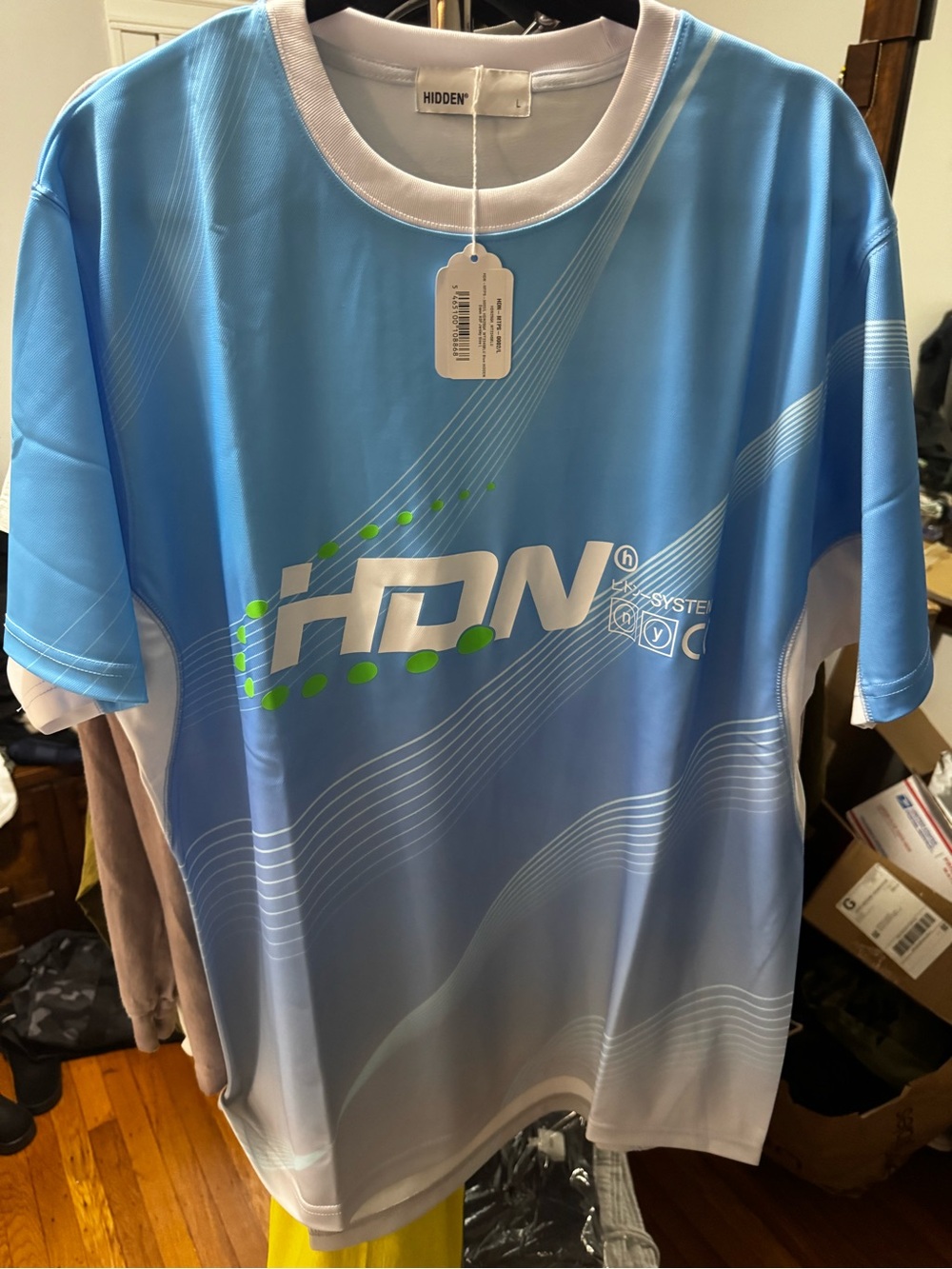 Hidden NY/Asics collab Soccer Jersey Light blue Sz.L